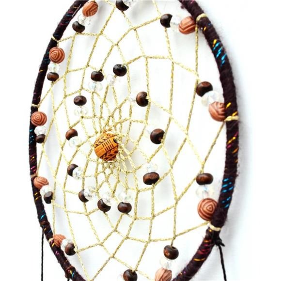 Tree of Life Dream Catchers for Bedroom Adult Brown Boho Dream Catcher WallDecor - Picture 2 of 7